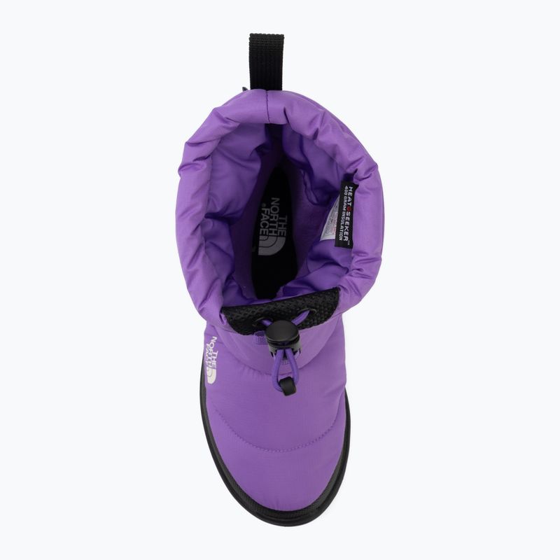 Детски ботуши за сняг The North Face Nse Traction Bootie Wp elevation purple/tnf black 5