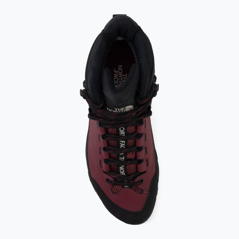 Дамски обувки за преходи The North Face Verto Alpine Mid GTX burgundy crush/tnf black 5