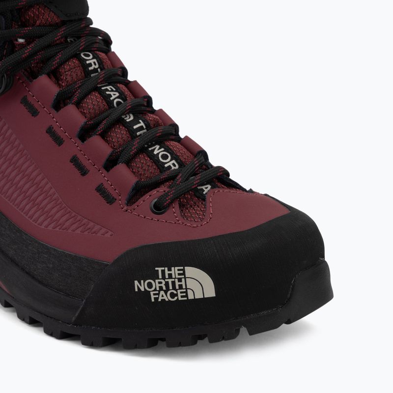 Дамски обувки за преходи The North Face Verto Alpine Mid GTX burgundy crush/tnf black 7