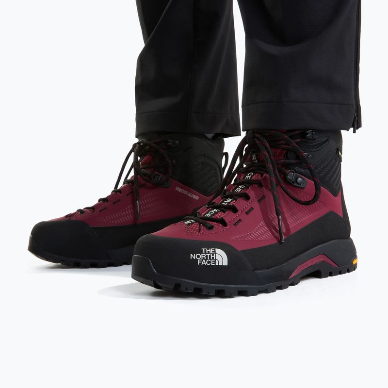 Дамски обувки за преходи The North Face Verto Alpine Mid GTX burgundy crush/tnf black 5