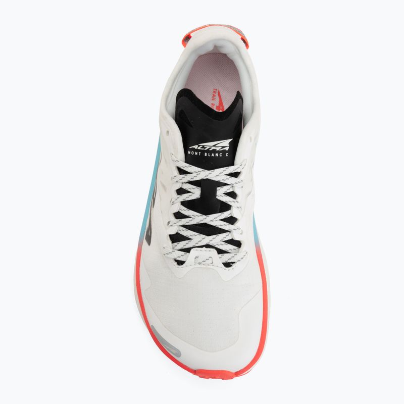 Дамски обувки за бягане Altra Mont Blanc Carbon white/black/firey coral 5