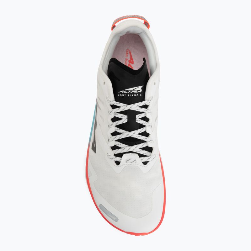 Мъжки обувки за бягане Altra Mont Blanc Carbon white/black/firey coral 5
