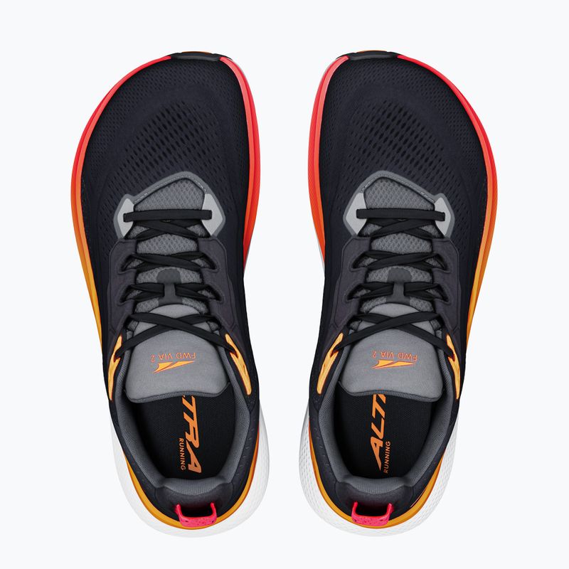 Мъжки обувки за бягане Altra FWD Via 2 black/orange pop/coral 3