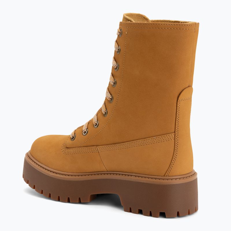 Дамски обувки Timberland Stone Street Mid Lace Up wheat nubuck 3