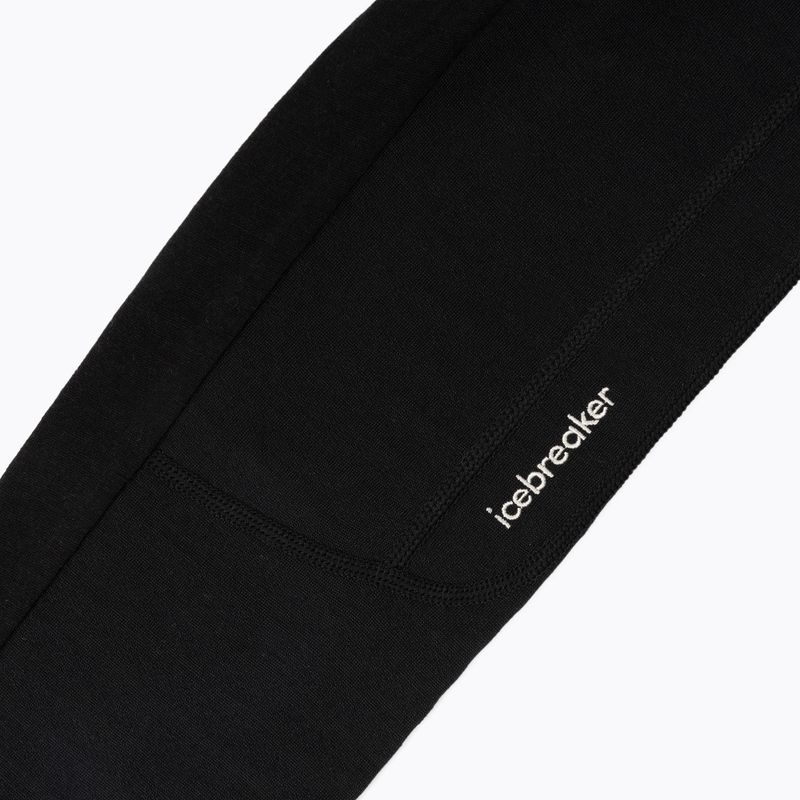Дамски суитшърт за трекинг Icebreaker Merino 300 Realfleece Descender Zip Hoodie black 4