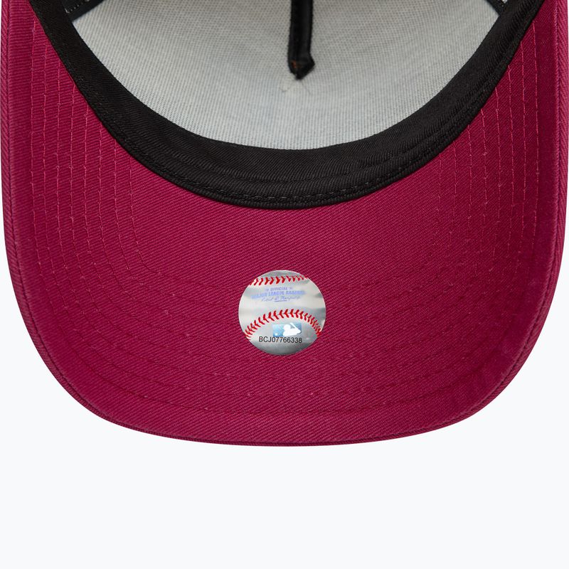 New Era WS Patch Eframe New York Yankees бейзболна шапка светло бежова 6