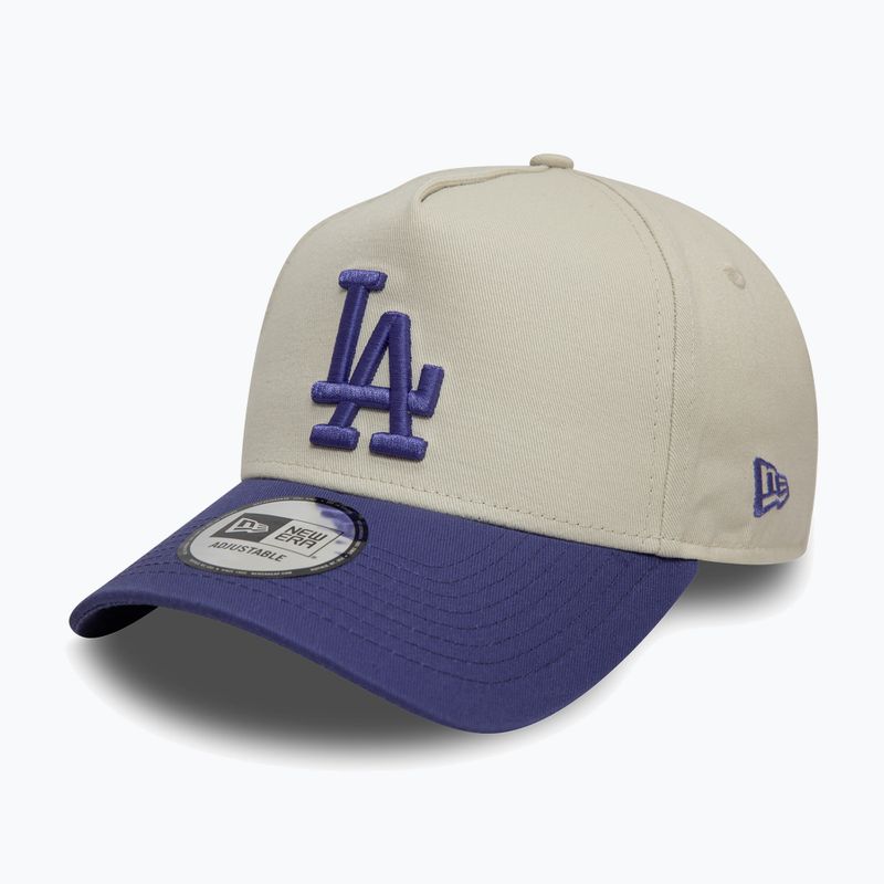 New Era WS Patch Eframe Los Angeles Dodgers бейзболна шапка светло бежова 3