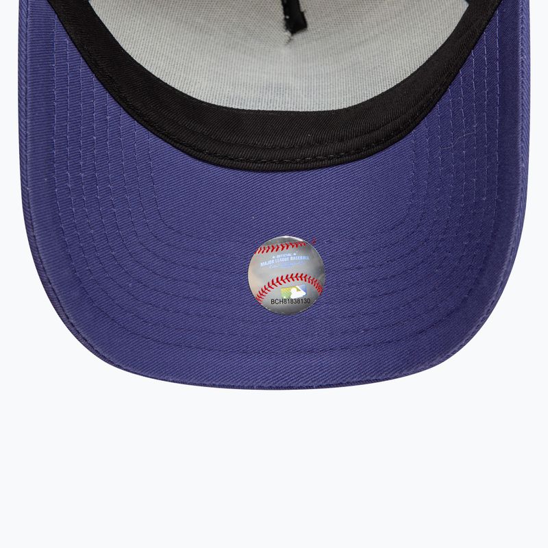 New Era WS Patch Eframe Los Angeles Dodgers бейзболна шапка светло бежова 6