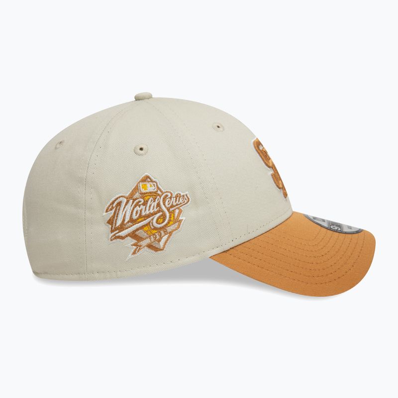 New Era WS Patch 9Forty Сан Диего Падрес бейзболна шапка светло бежова 5