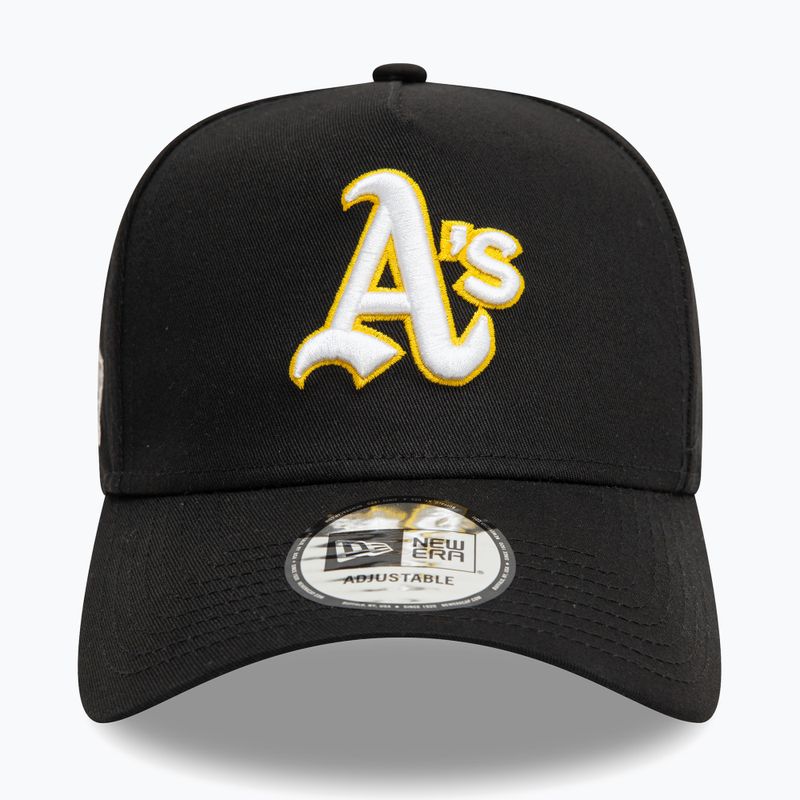 New Era WS EframeOakland Athletics бейзболна шапка черна 2