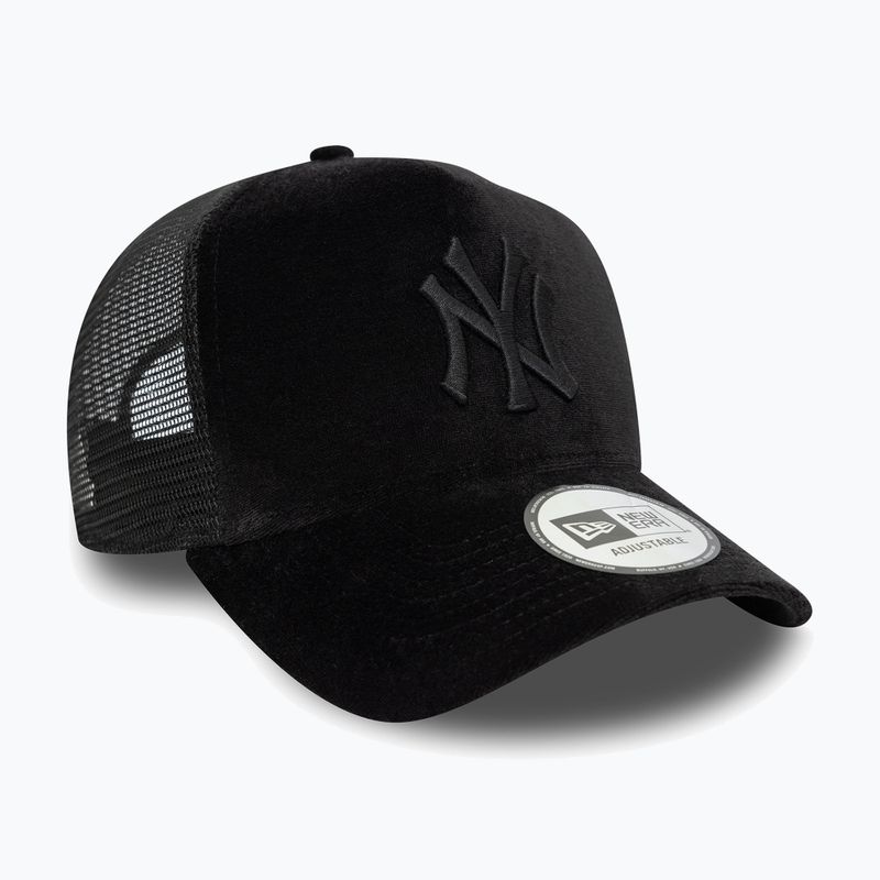 New Era Diamante Velour Trucker бейзболна шапка New York Yankees black