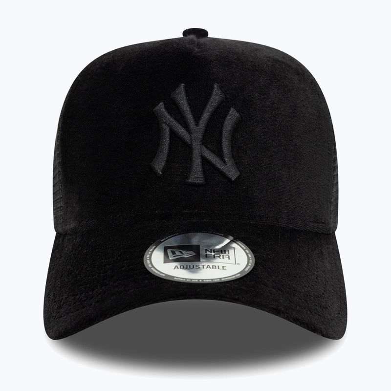 New Era Diamante Velour Trucker бейзболна шапка New York Yankees black 3