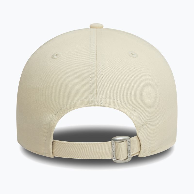 New Era League Essential 9Forty New York Yankees бейзболна шапка светло бежова 4