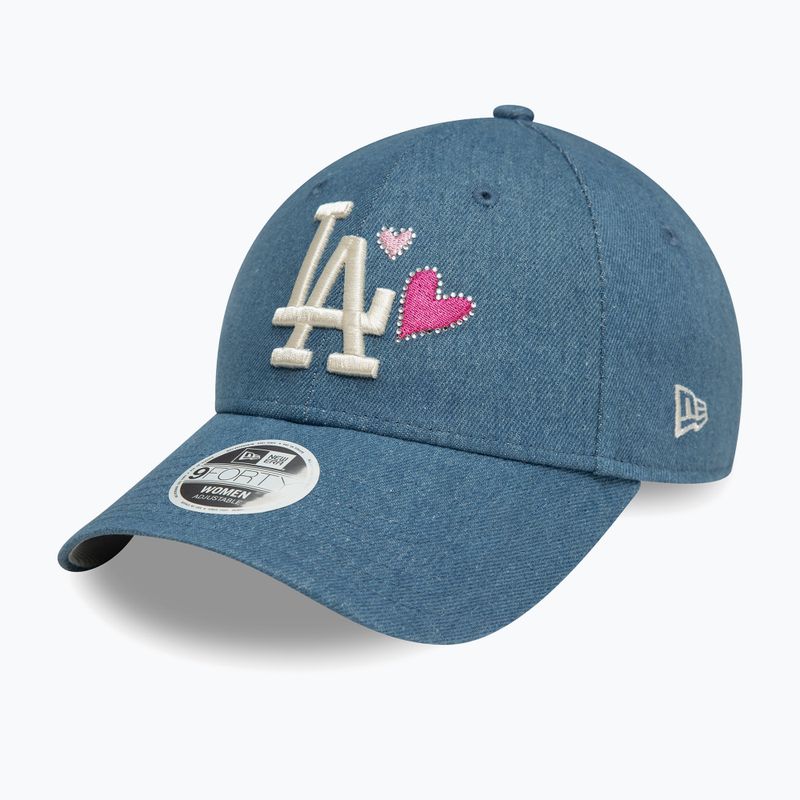 New Era Denim Icon 9Forty Los Angeles Dodgers бейзболна шапка за жени 3