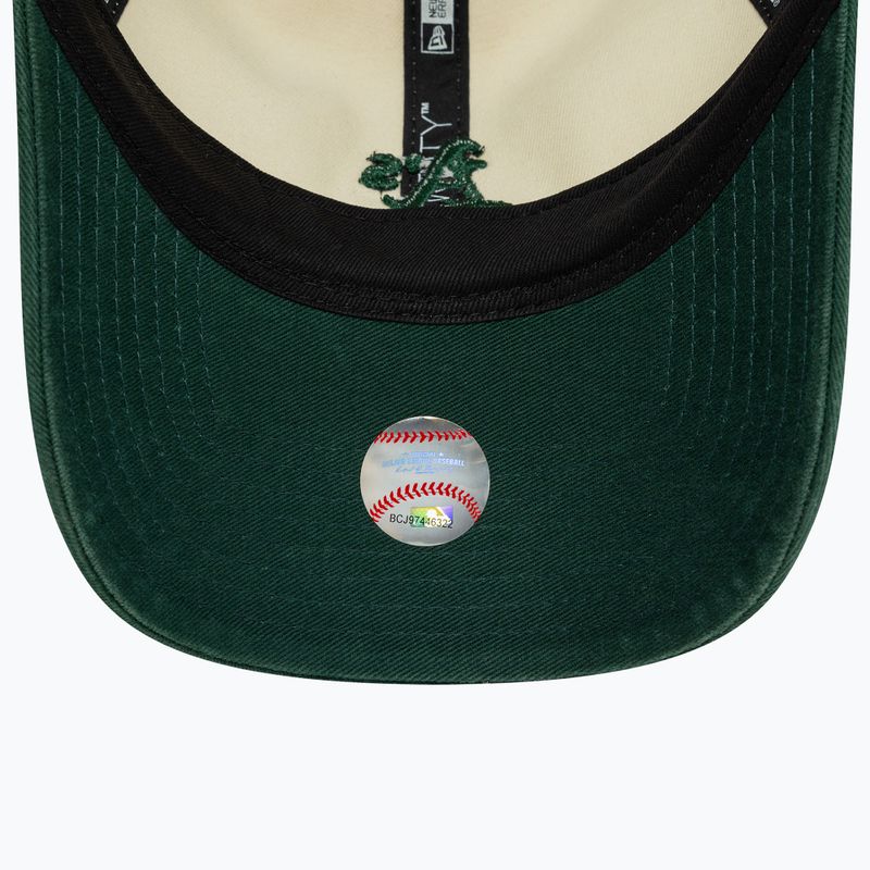 New Era 9Twenty Trucker Oakland Athletics светлобежова бейзболна шапка 5