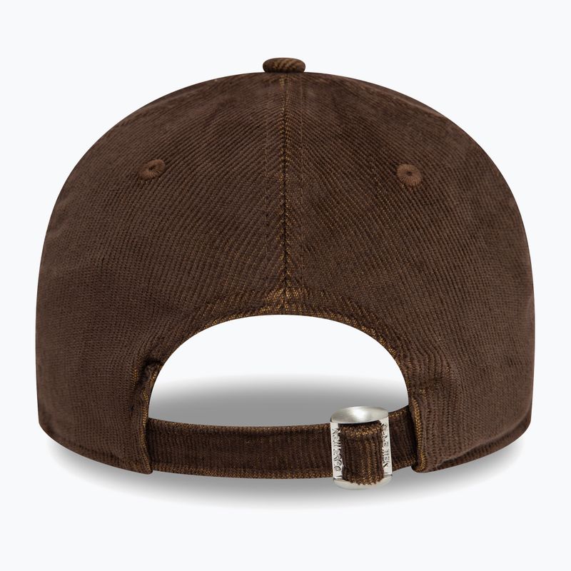 New Era Двуцветна корда 9Forty New York Yankees бейзболна шапка тъмно кафява 4