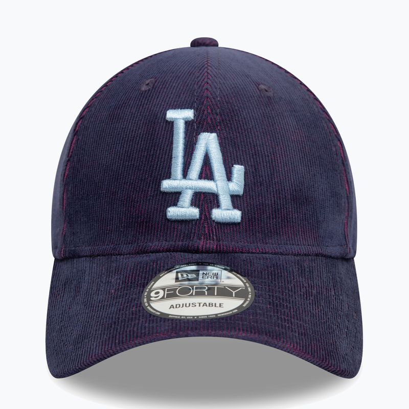 New Era Двуцветна корда 9Forty Los Angeles Dodgers бейзболна шапка navy 3