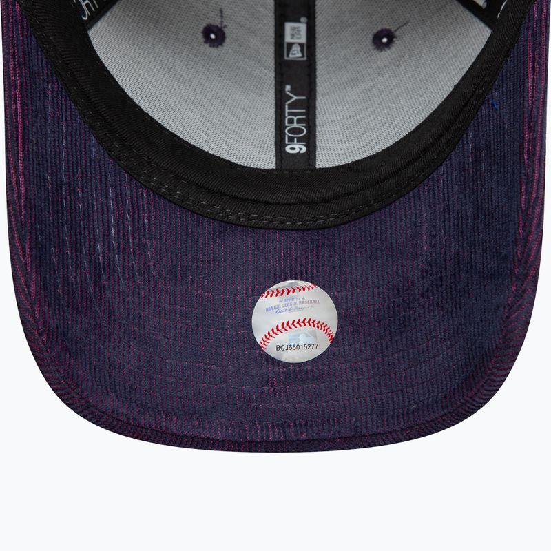 New Era Двуцветна корда 9Forty Los Angeles Dodgers бейзболна шапка navy 5