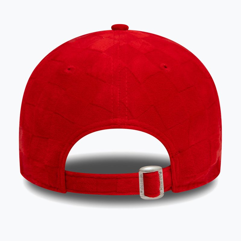 New Era Tonal Check 9Forty Chicago Bulls бейзболна шапка червена 4