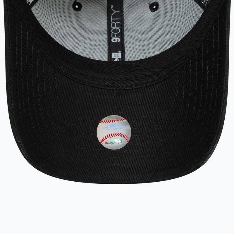New Era Team Outline 9Forty Los Angeles Dodgers бейзболна шапка черна 5