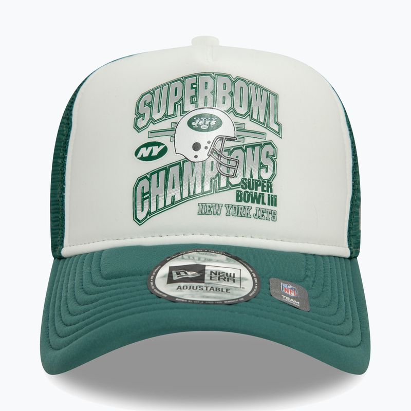 New Era Superbowl Trucker шапка New York Jets green med 3