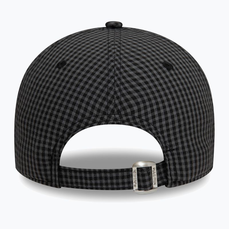 New Era Seersucker 9Forty Los Angeles Dodgers бейзболна шапка черна 4