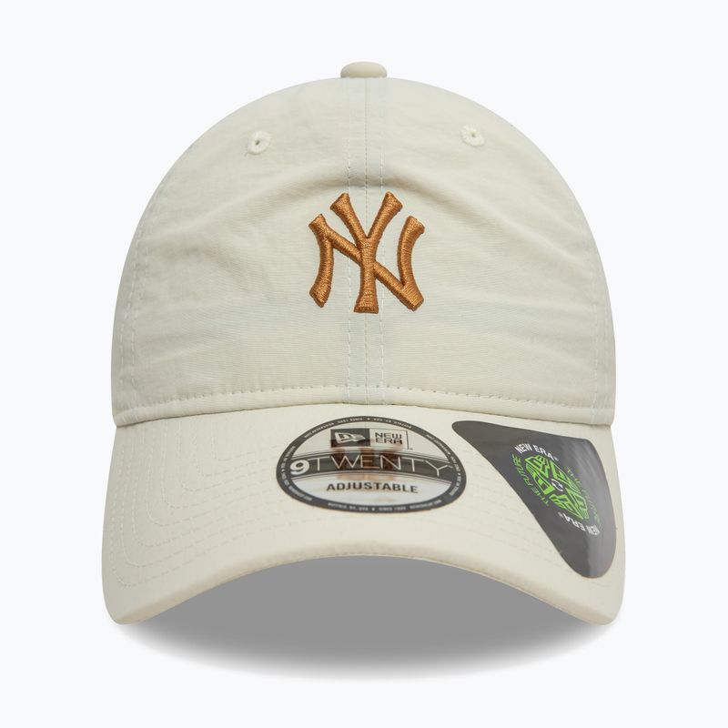 New Era Recycled 920 New York Yankees светлобежова бейзболна шапка 2