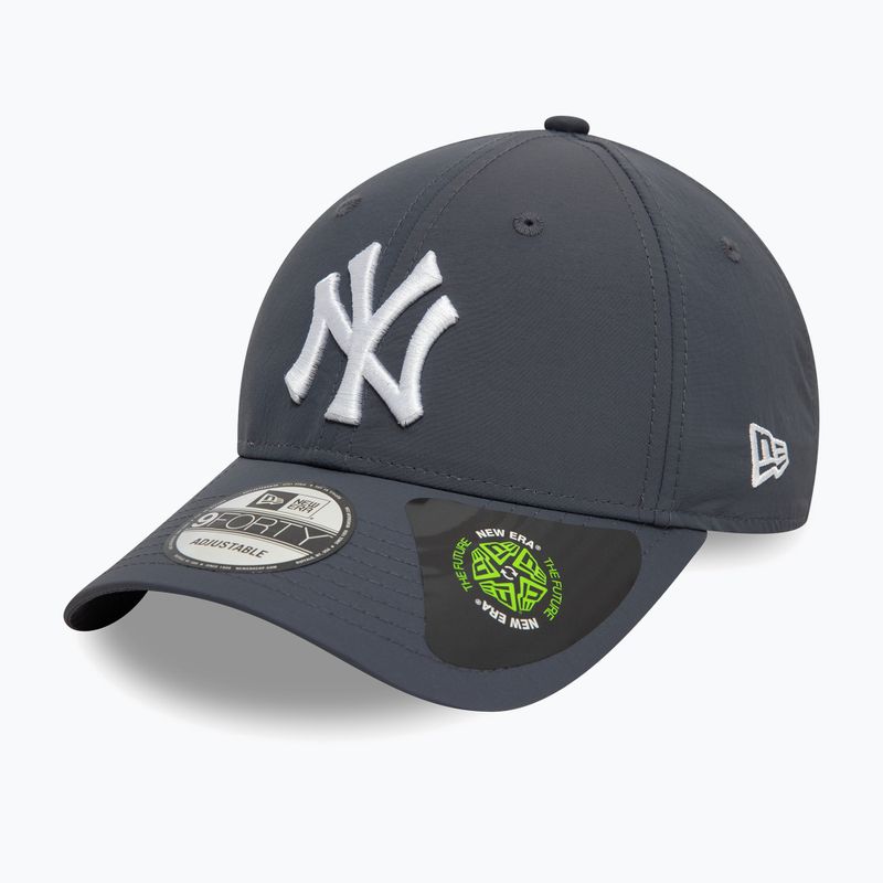 New Era Recycled 9Forty New York Yankees бейзболна шапка сива 3