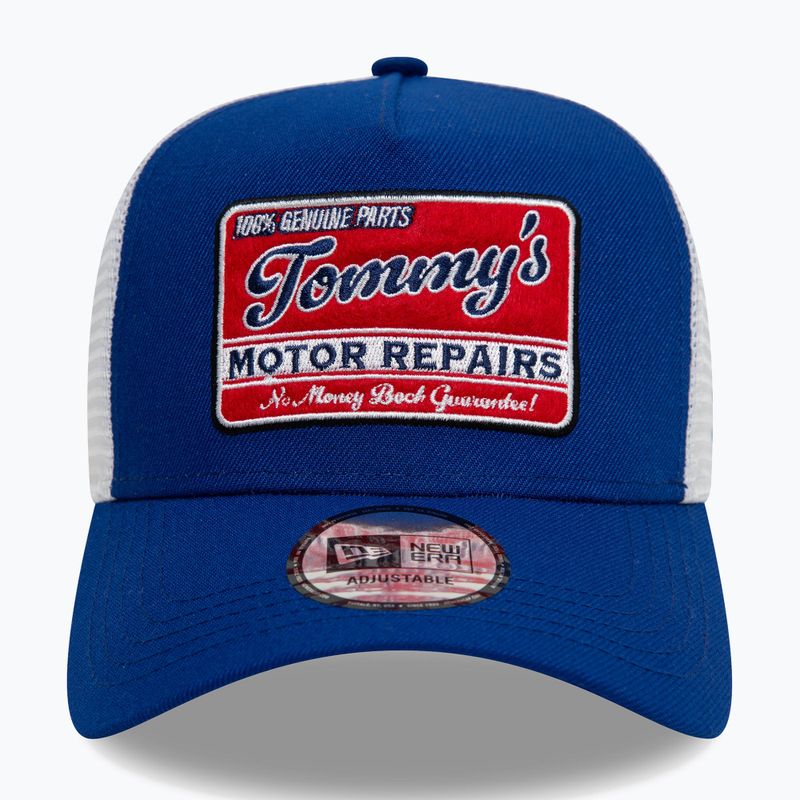 New Era NE Реколта Trucker бейзболна шапка синьо 2