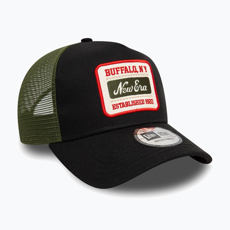 New Era NE Patch Trucker бейзболна шапка черна