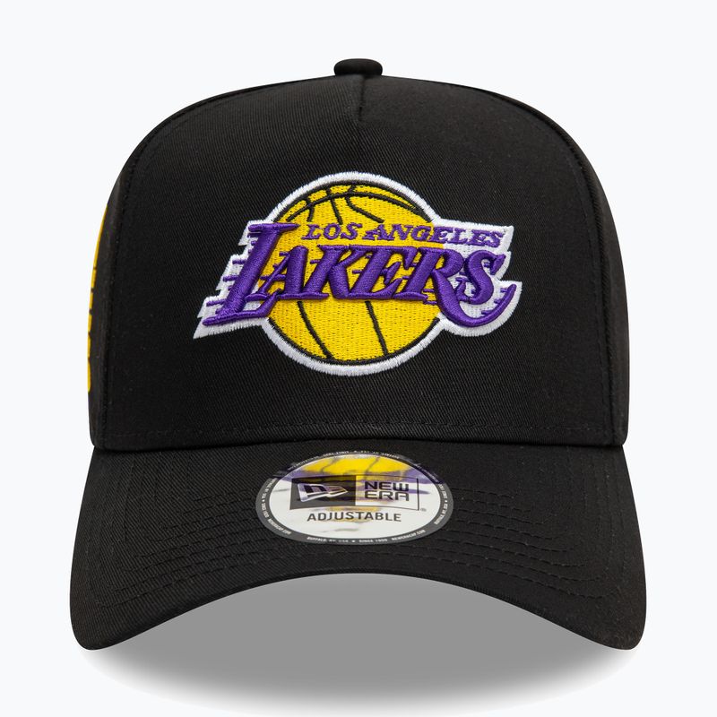 New Era NBA Patch Eframe Los Angeles Lakers бейзболна шапка черна 3