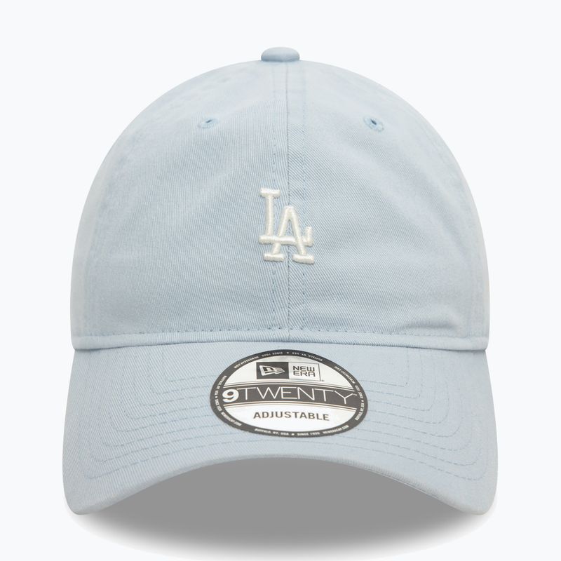 New Era Mini Washed 9Twenty Лос Анджелис Dodgers пастелно синя бейзболна шапка 3