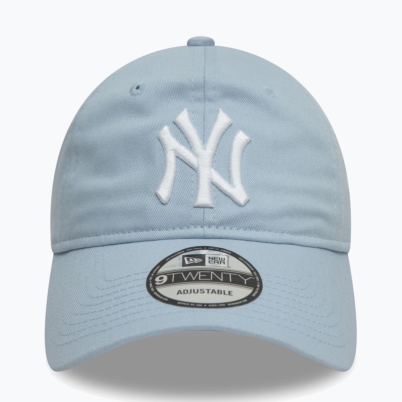 New Era League Essential 920 New York Yankees пастелно синя бейзболна шапка 2