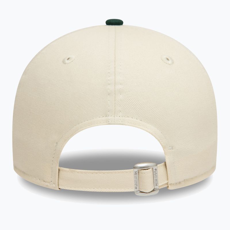 New Era Colourblock 9Forty Оукланд Атлетикс бейзболна шапка светло бежова 4
