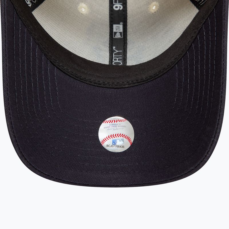 New Era Colourblock 9Forty New York Yankees бейзболна шапка светло бежова 5