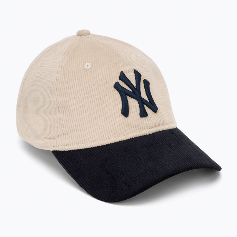 New Era Block Cord 9Twenty New York Yankees бейзболна шапка светло бежова