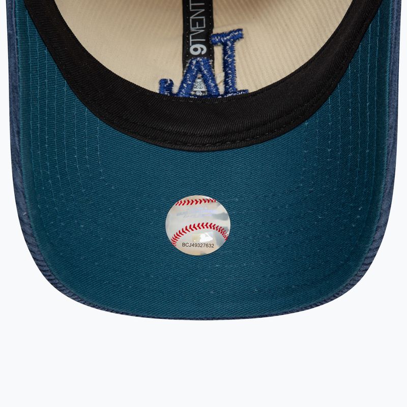 New Era Блок Корд 9Twenty Los Angeles Dodgers бейзболна шапка светло бежово 5