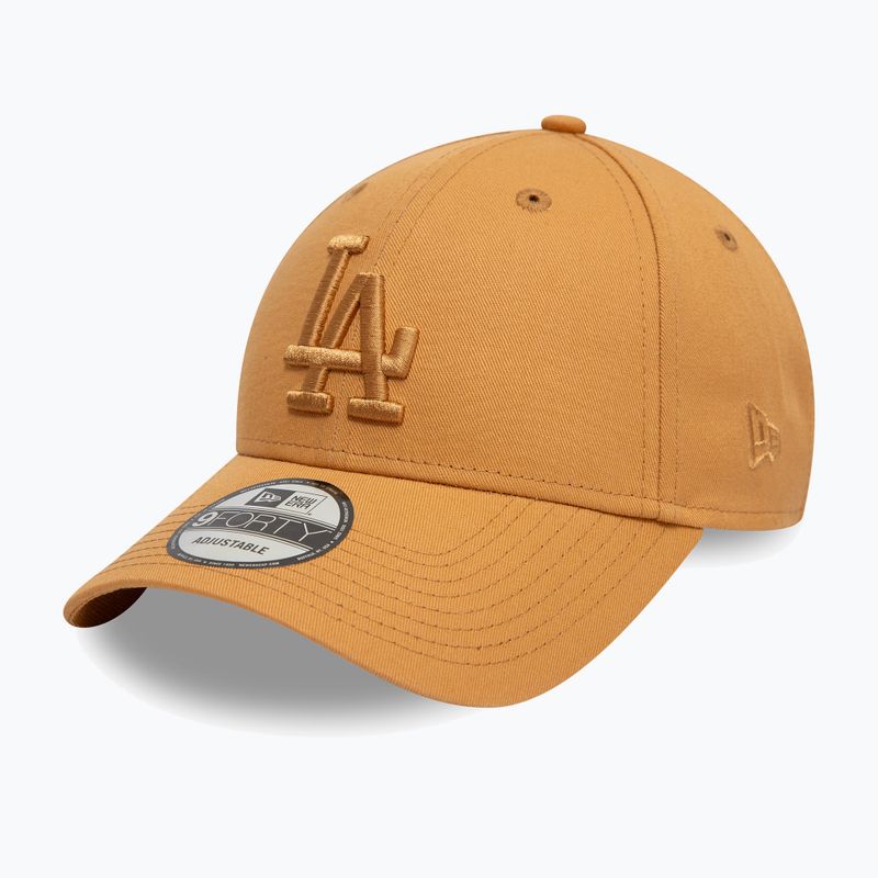 New Era League Essential 9Forty Los Angeles Dodgers тъмнобежова бейзболна шапка 3