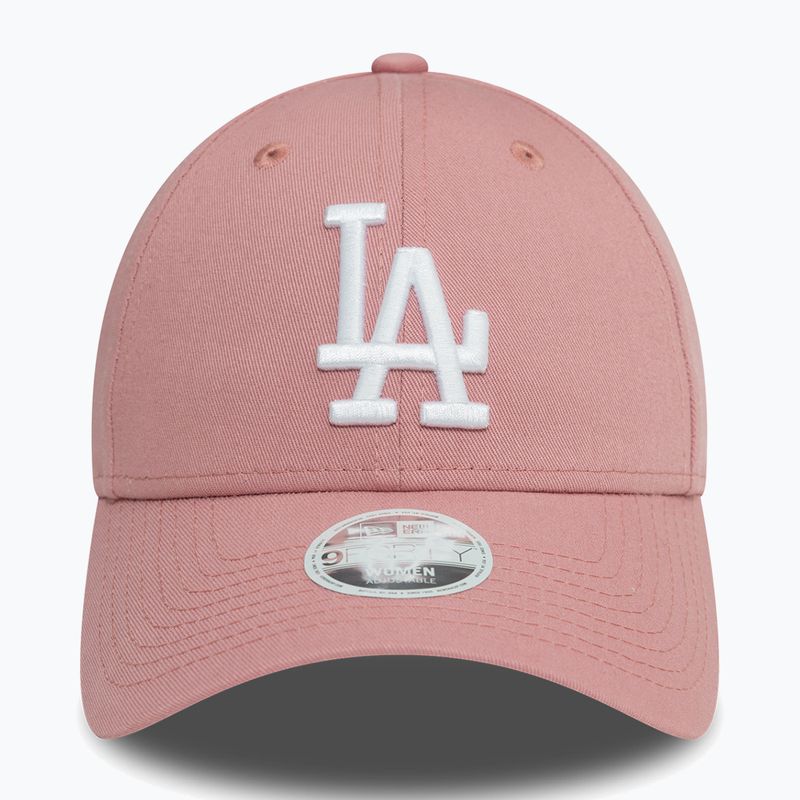 New Era League Essential 9Forty Los Angeles Dodgers тъмнорозова бейзболна шапка 2