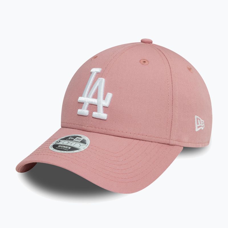 New Era League Essential 9Forty Los Angeles Dodgers тъмнорозова бейзболна шапка 3