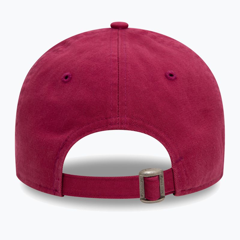 New Era Mini Washed 9Twenty New York Yankees тъмночервена бейзболна шапка 4