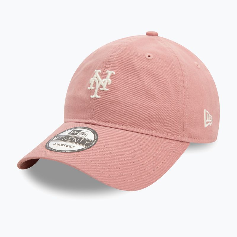 New Era Mini Washed 9Twenty New York Mets тъмнорозова бейзболна шапка 2