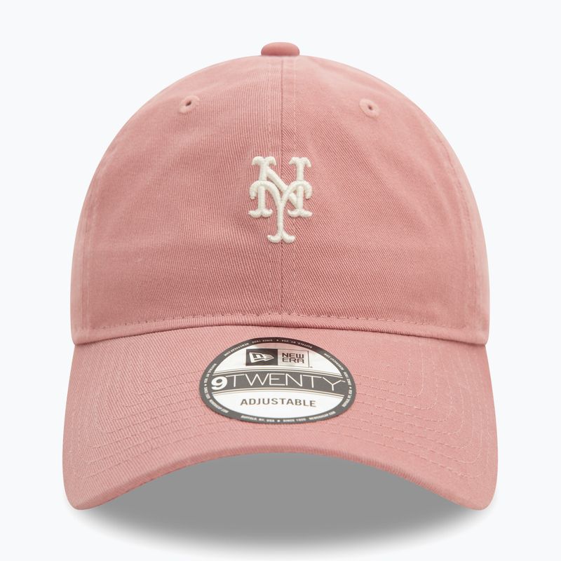 New Era Mini Washed 9Twenty New York Mets тъмнорозова бейзболна шапка 3