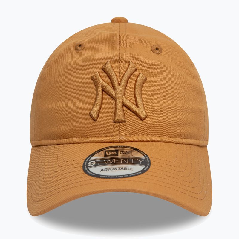 New Era League Essential 920 New York Yankees тъмнобежова бейзболна шапка 2
