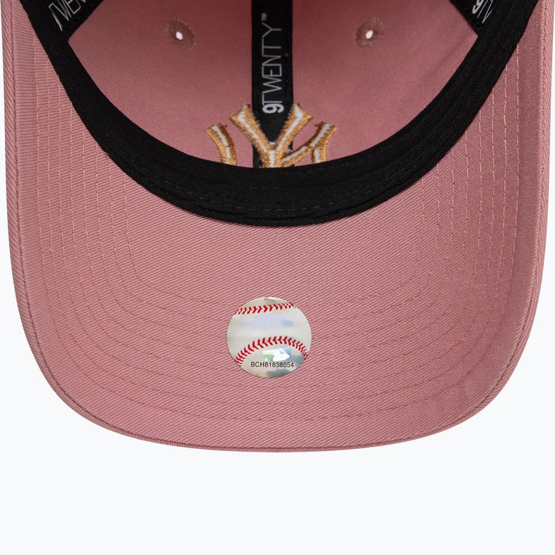 New Era League Essential 920 New York Yankees тъмнорозова бейзболна шапка 5