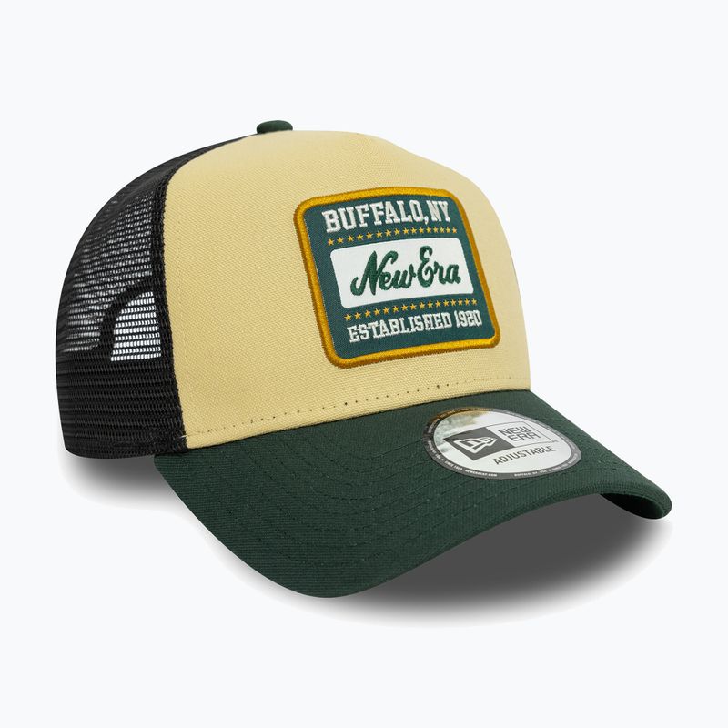 New Era NE Patch Canvas Trucker шапка светло бежова