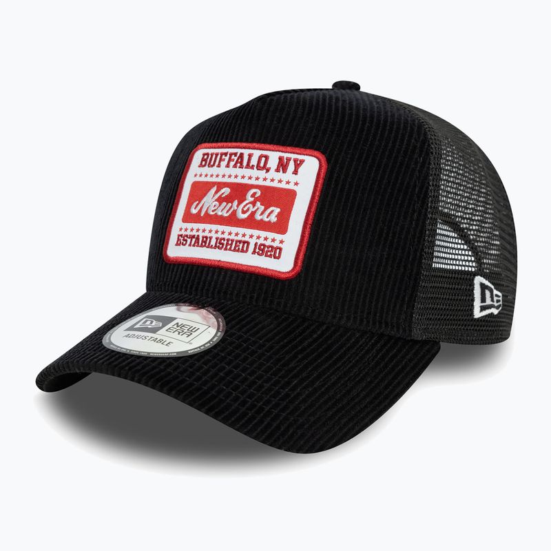 New Era NE Patch Cord Trucker бейзболна шапка черна 2