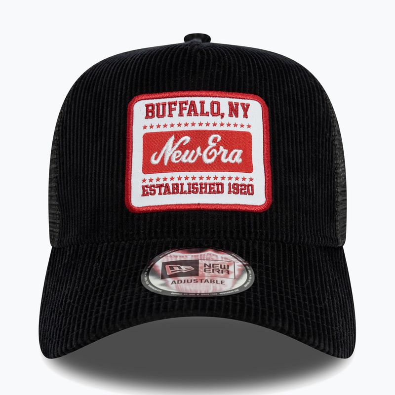 New Era NE Patch Cord Trucker бейзболна шапка черна 3