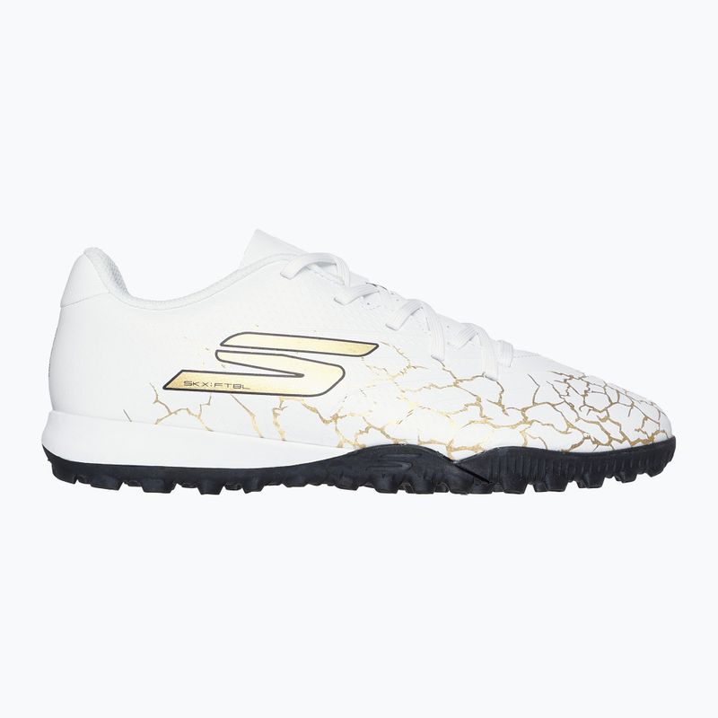 Детски футболни обувки SKECHERS Skx_1.5 Youth Jr TF white/gold 9