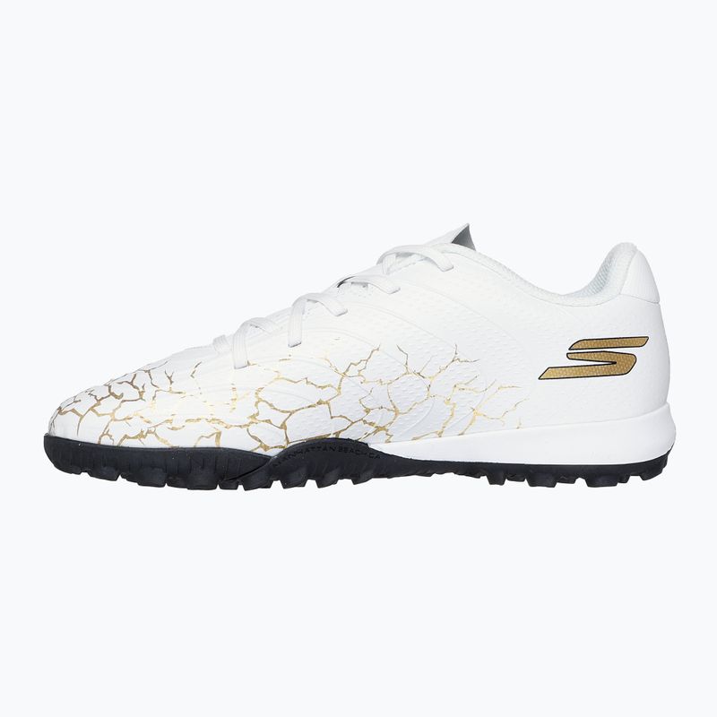 Детски футболни обувки SKECHERS Skx_1.5 Youth Jr TF white/gold 10